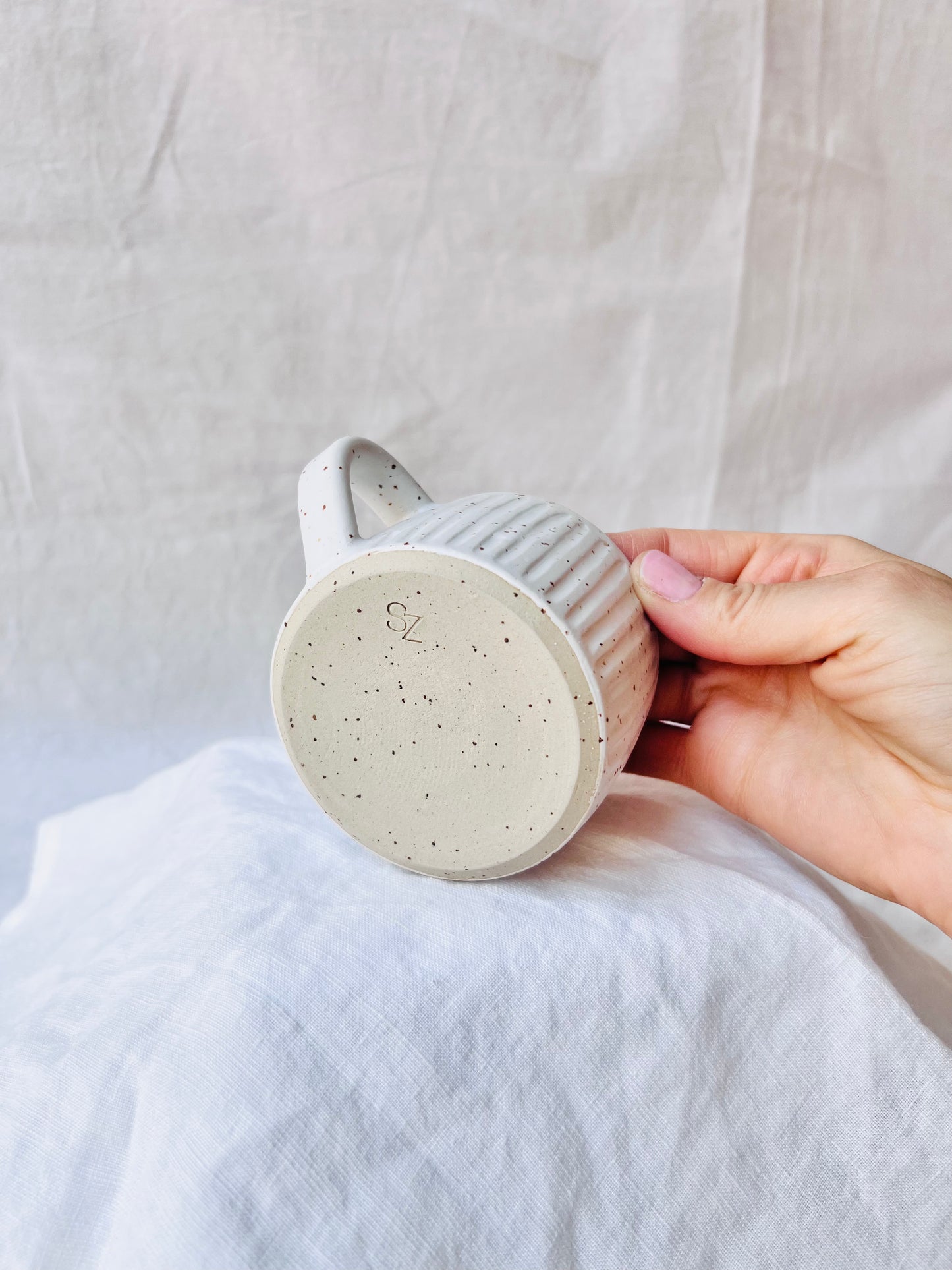 Cappuccino-Tasse "Linien"