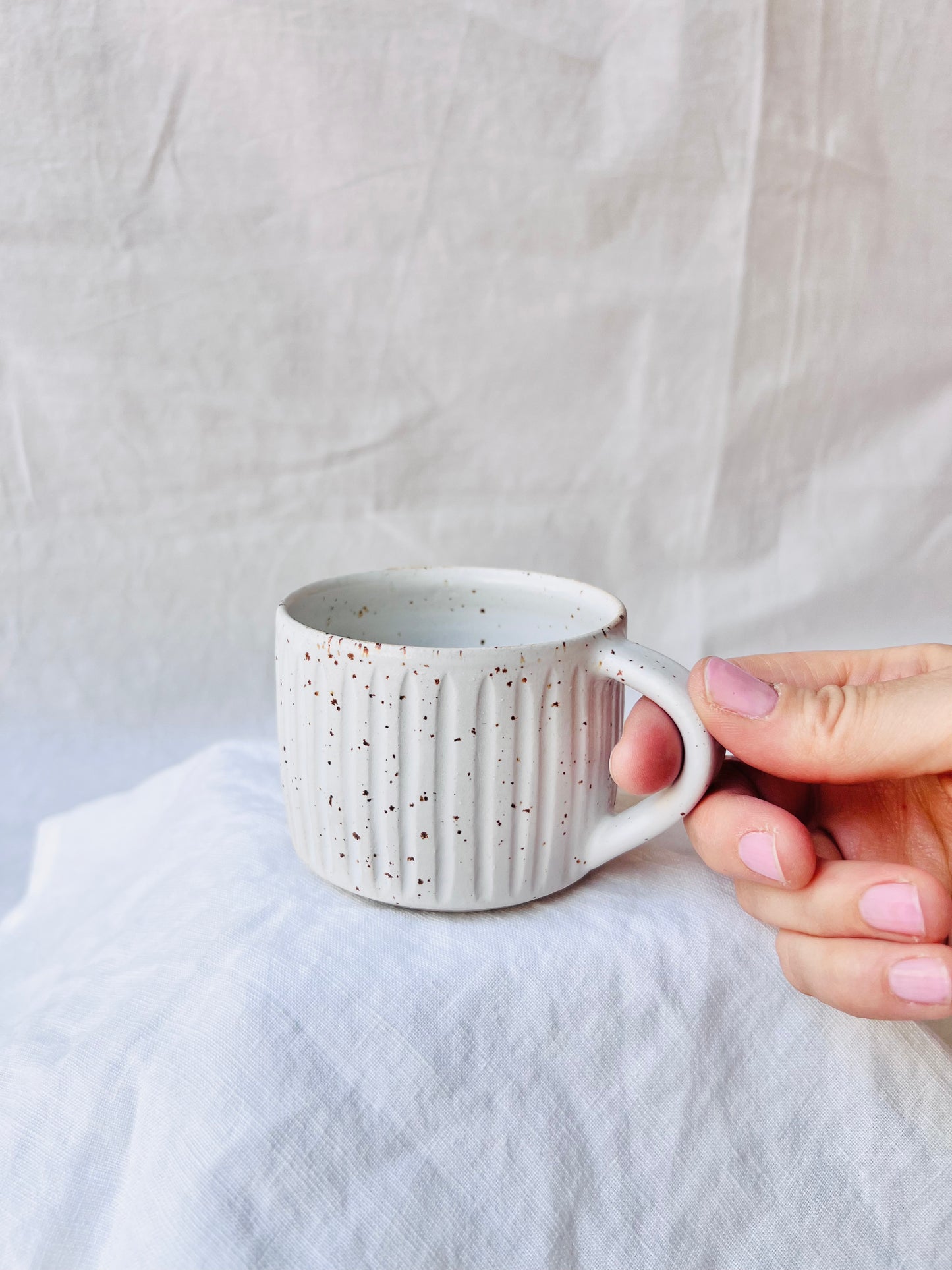 Cappuccino-Tasse "Linien"