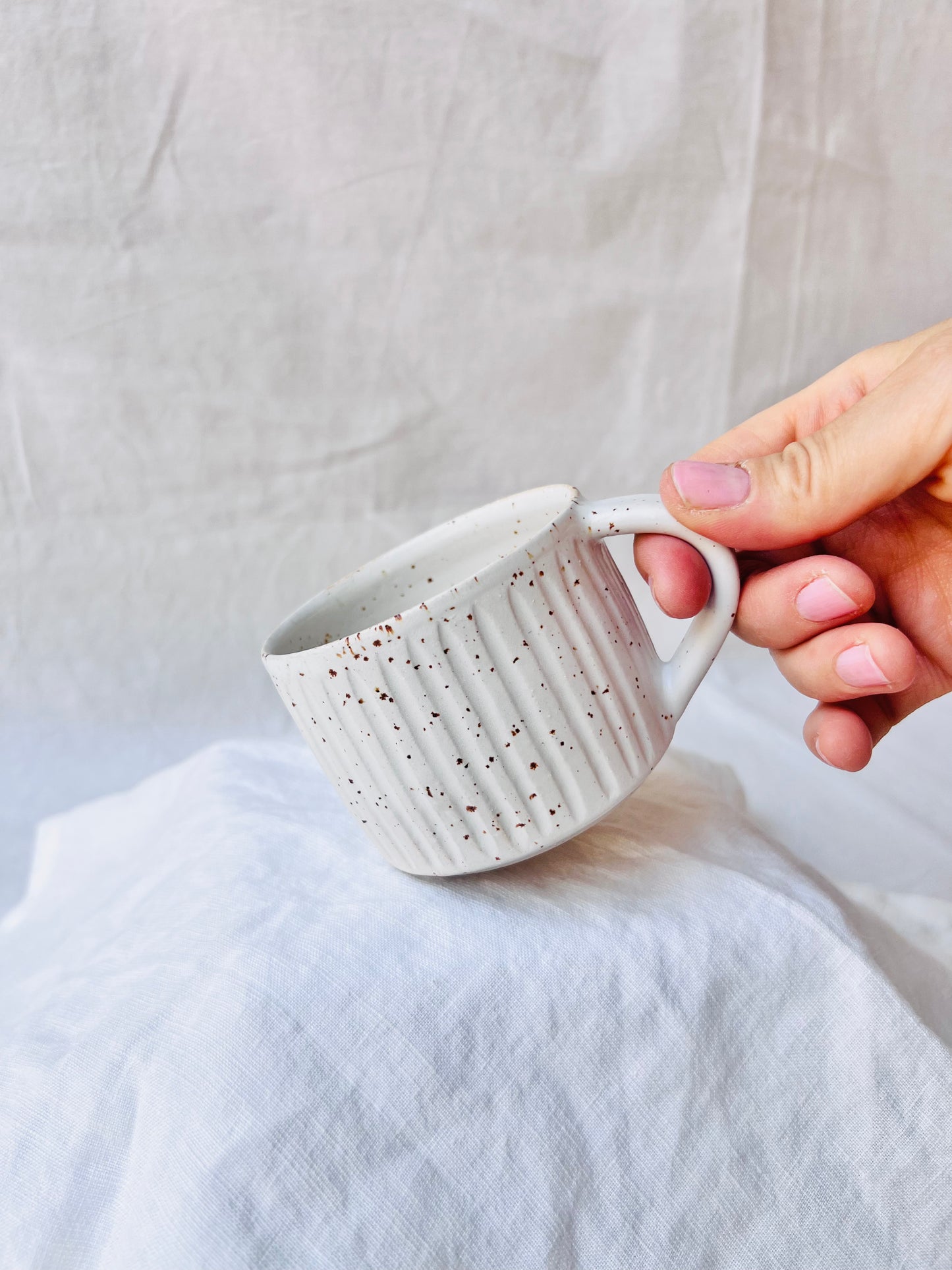 Cappuccino-Tasse "Linien"
